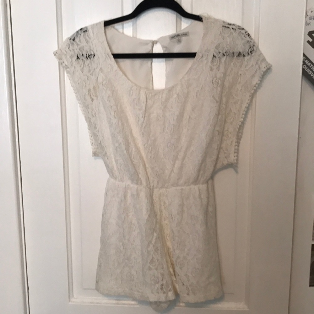 White romper